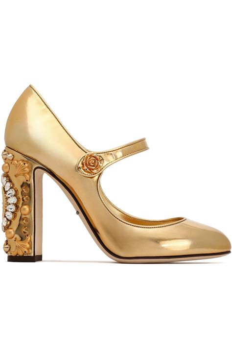 dolce gabbana bag gold|dolce gabbana gold heels.